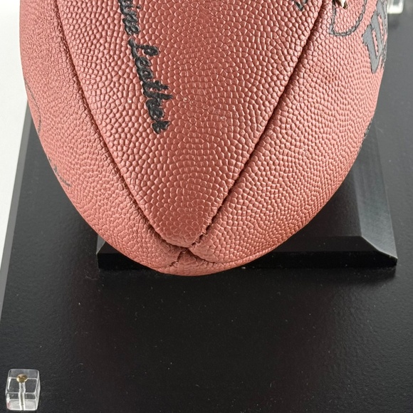 Autographed Steve Young and Jerry Rice, Wilson Official NFL Leather Football COA - Picture 7 of 14